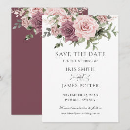 Reserve A Data Casamento Floral Verde Boho Blush Canela Rosa