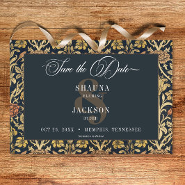 Reserve A Data Casamento Floral vitoriano William Morris