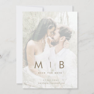Reserve A Data Casamento Foto Silenciada Texto Dourado Save the D