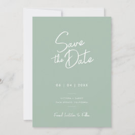Reserve A Data Casamento Fotográfico com Roteiro Moderno Minimali