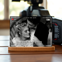 Reserve A Data Casamento Fotográfico da Câmara de Vídeo