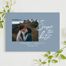 Casamento Fotográfico de Boho com Caligrafia Azul 