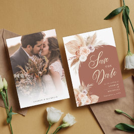 Reserve A Data Casamento Fotográfico do Arch Terracotta Boho Pamp