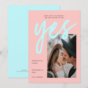 Reserve A Data Casamento Fotográfico do Script Grande do Neon Pi