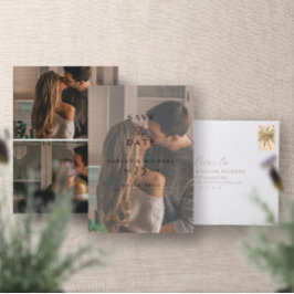 Reserve A Data Casamento Fotográfico Elegante Vellum Overlay Wate