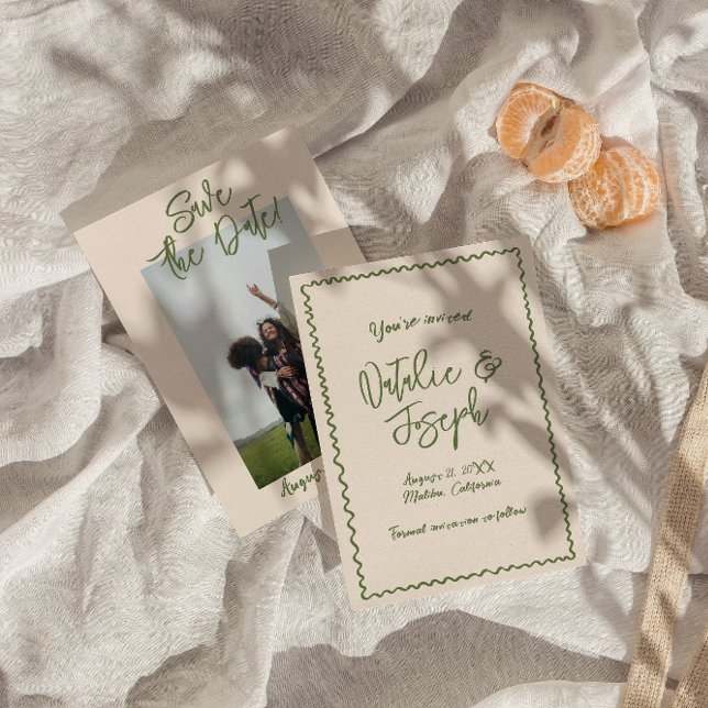 Reserve A Data Casamento Fotográfico Escrito À Mão Ilustrado (Criador carregado)