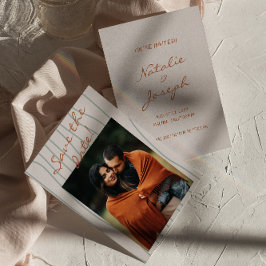 Reserve A Data Casamento Fotográfico Terrestre Manuscrito Autumn