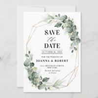 Casamento Geométrico Eucalyptus Greenery Rustic