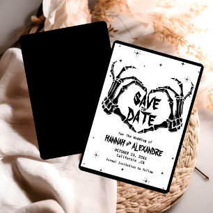 Reserve A Data Casamento Gótico Halloween Dark