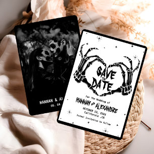 Reserve A Data Casamento Gótico Halloween Dark