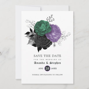 Reserve A Data Casamento Gótico Vintage