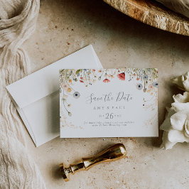Reserve A Data Casamento Horizontal Blissful Boho Wildflower