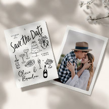 Casamento Ilustrado com Desenhos à Mão e Capricho