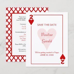 Reserve A Data Casamento Las Vegas Two of Hearts