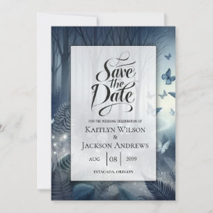 Reserve A Data Casamento Magia da Meia-Noite e Asas ao Luar