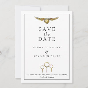 Reserve A Data Casamento Mágico de Aquarela do Harry Potter