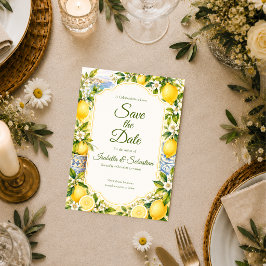 Reserve A Data Casamento Mediterrâneo Romântico