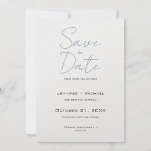 Reserve A Data Casamento Minimalista Caligrafia Script