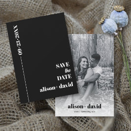 Reserve A Data Casamento minimalista de tipografia quic, moderno