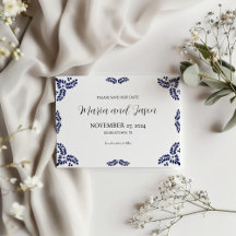 Casamento Minimalista Floral Preto Talavera Mexica