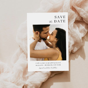 Reserve A Data Casamento Minimalista Moderno