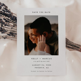 Reserve A Data Casamento Minimalista & Moderno Personalizado com
