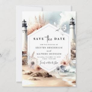 Reserve A Data Casamento mínimo do farol de ondas