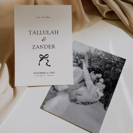 Reserve A Data Casamento Mínimo Elegante de Arcos