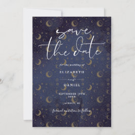 Reserve A Data Casamento Místico Celestial Elegante de Estrelas e