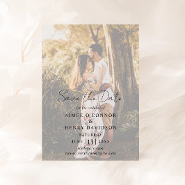 Reserve A Data Casamento Moderno de Fotos do Script Rustic