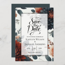 Reserve A Data Casamento Moody Rustic Fall Florals