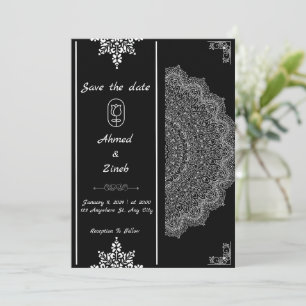 Reserve A Data Casamento muçulmano Salve a data