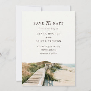Reserve A Data Casamento na Costa Externa dos Bancos de Areia com