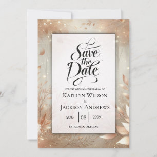 Reserve A Data Casamento na Floresta Encantada de Rosewood Dourad