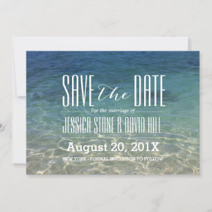 Reserve A Data Casamento na Praia Salve a Data