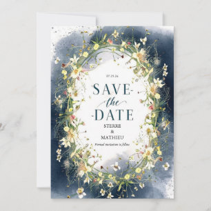 Reserve A Data Casamento Nature Script Wildflower
