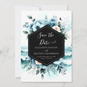 Reserve A Data Casamento Náutico Mínimo Chic