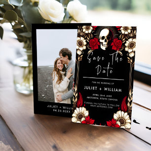 Reserve A Data Casamento Negro Vermelho do Coração Thick Claret R