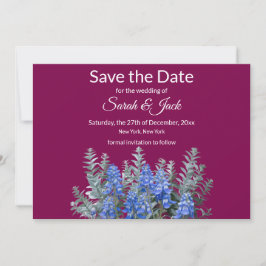 Reserve A Data Casamento no inverno brilhante com Bluebonnet
