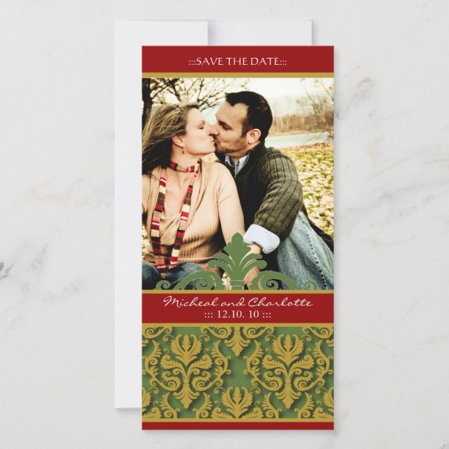 Reserve A Data Casamento no inverno Salve a Data Casamento (Frente)