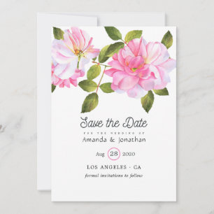 Reserve A Data Casamento no Jardim de Rosas Rosa
