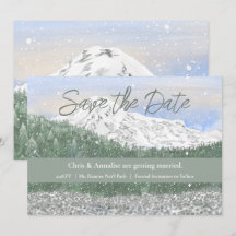 Casamento no Parque Nacional Mt Rainier Save the D