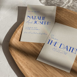 Reserve A Data Casamento Retrorístico Francês Minimalista