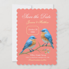 Reserve A Data Casamento Romântico de Aves Marinhais Moles