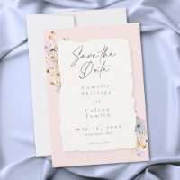 Casamento Romântico de Flores Silvestres Rosa Bege