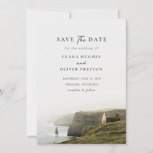Reserve A Data Casamento Romântico Irlandês em Falésias Oliva Cin
