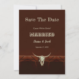 Reserve A Data Casamento Russo Caveira-Touro Ocidental Salvar A D