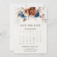 Casamento Russo de Grass Marinho Terracotta Blue P