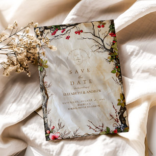 Reserve A Data Casamento Rustic Autumn Berry