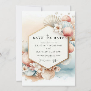 Reserve A Data Casamento Rustic Beach Minimalista